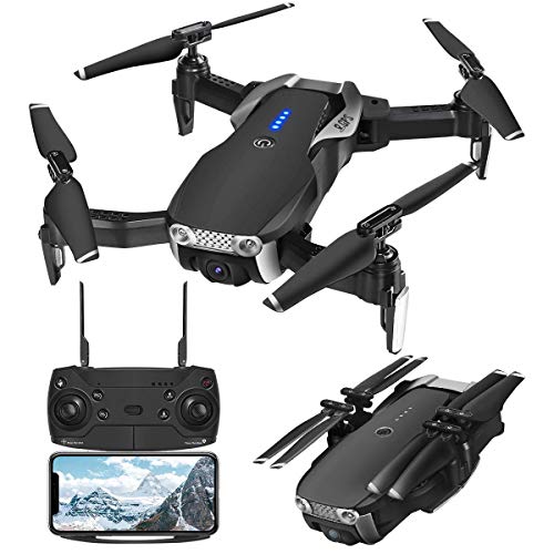 EACHINE E511S GPS Drohne mit Kamera 1080P HD WiFi FPV Live Übertragung , RC Quadrocopter,Follow-Me-Modus,3D Flip,Flugbahn Flug,Faltdrohne für Anfänger,Neuerscheinung(Schwarz)