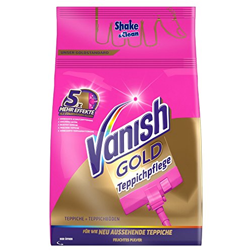 Vanish GOLD Power Pulver Clean&Fresh Grossflächen Teppichreinigerr, Teppichreiniger für Großflächen, 750g