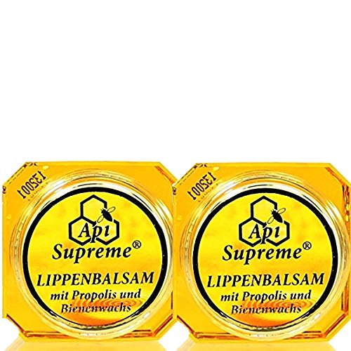 ApiSupreme Lippenbalsam Propolis (2x12ml) Vertrieb: Naturprodukte-MV Lippen Balsam Pflege Balm Api Supreme