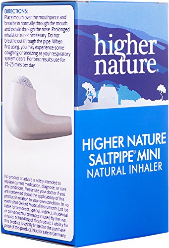 Die Salzpfeife Mini - Saltpipe - 1 Salzpfeife Inhalator - Nachfüllbare Atemhilfe