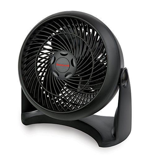 Honeywell HT-900E Kraftvoller und geräuscharmer Turbo-Ventilator, schwarz