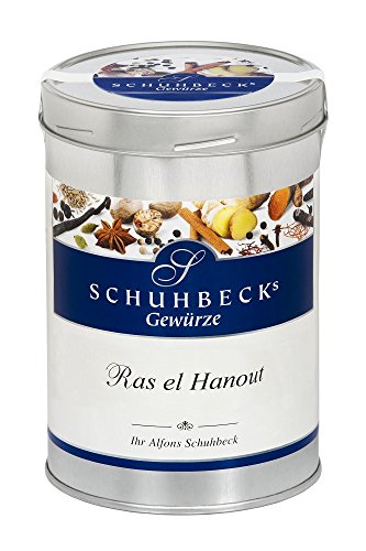 Schuhbecks Gewürze Ras el Hanout arabische Gewürzmischung, für Fisch, Fleisch, Geflügel, Gemüse & Reisgerichte, Gewürz ohne Salz, Menge: 1 x 425 g