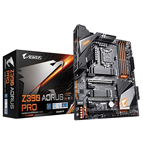 Gigabyte Z390 AORUS PRO Sockel 1151/Z390 DDR4-Mainboard, Schwarz