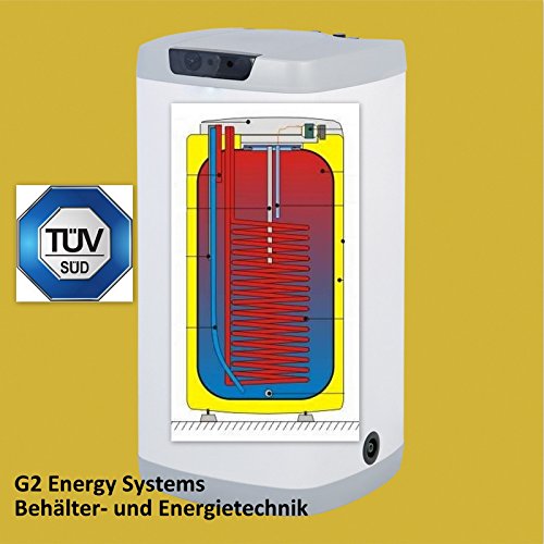 125 Liter L indirekt beheizter Warmwasserspeicher Boiler Standspeicher