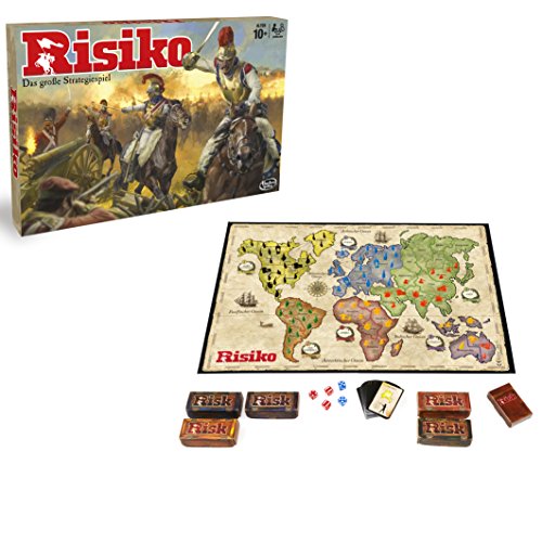 Hasbro Spiele B7404100 - Risiko Strategiespiel