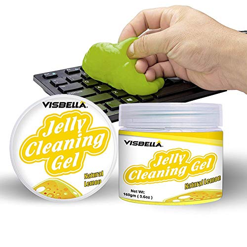 Reinigungsgel Tastaturreiniger Keyboard Cleaning Gel für PC Tablet Laptop, Belüftungsöffnungen für Autos, Kameras, Drucker, Taschenrechner, Handys, Lautsprecher