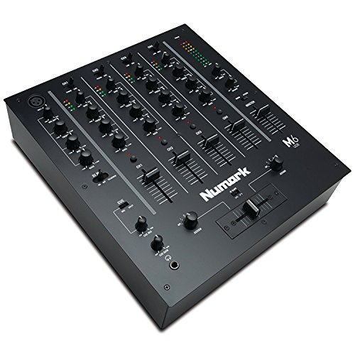 Numark M6 USB BK 4-Kanal DJ Mixer mit USB-Anschluss