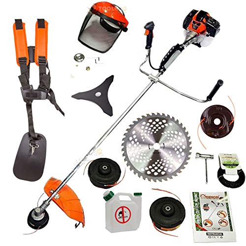 RASENTRIMMER Benzin MOTORSENSE FREISCHNEIDER mit 40-Zahn Messer (TDEM)