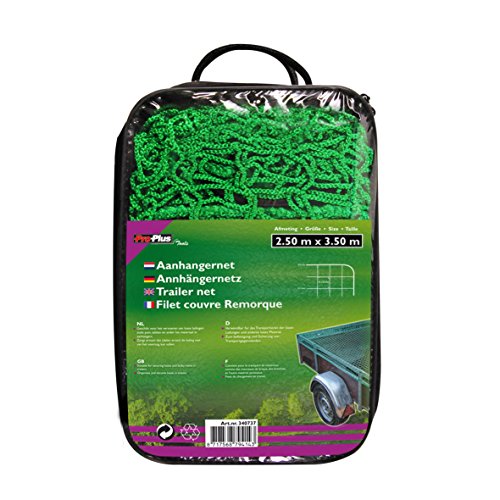 ProPlus 340737 Anhängernetz 2,5m x 3,5m Maschenweite 45mm x 45mm