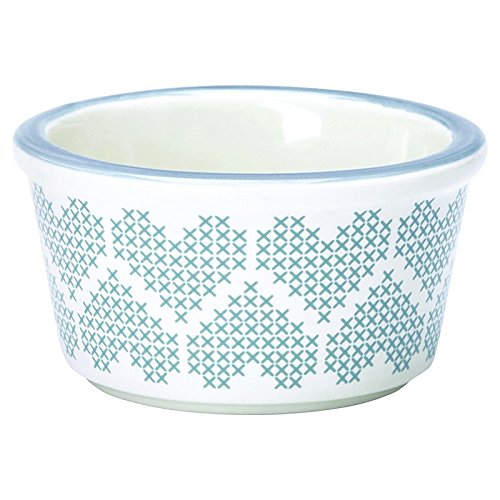 Greengate OVERAMH55MIC2812 Micha Auflaufförmchen blau 10,5 cm