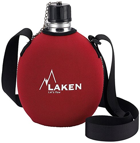 Laken Clasica 1 Liter Trinkflasche Canteen Rot ref 121FR