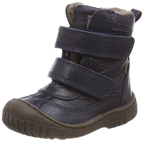 Bisgaard Unisex-Kinder 61016888 Schneestiefel, Blau (608 Navy), 33 EU
