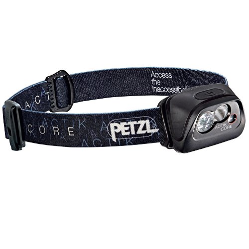 Petzl Actik Core Stirnlampe, Schwarz, One Size