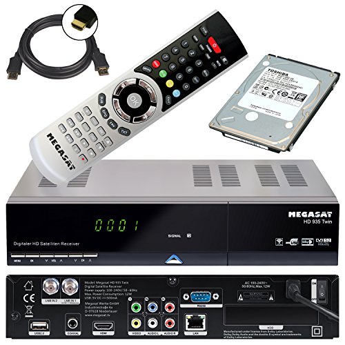 MegaSat 0201086 Twin HD-Receiver 935  mit 1TB Festplatte