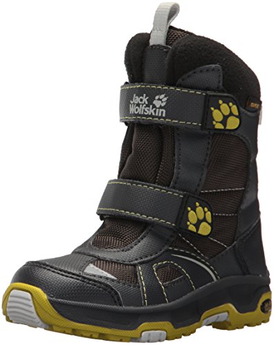 Jack Wolfskin Boys Polar Bear Texapore, Winterschuhe für Jungen mit warmem Futter, wasserdichte & atmungsaktive Winterstiefel für Jungen, trittsichere Outdoor Stiefel