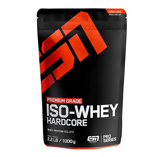 ESN IsoWhey Hardcore Protein, Vanilla, 1 kg