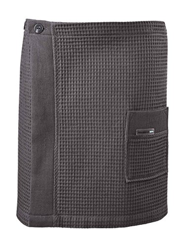 Taubert Thalasso Soft Piqué Herren Sauna Kilt, Länge 45cm Herren