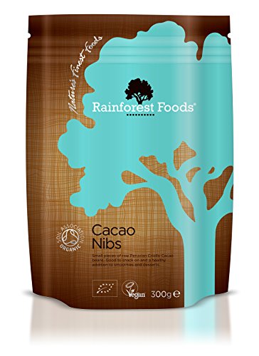 Rainforest Foods Kakaonibs, 1er Pack (1 x 300 g) - Bio