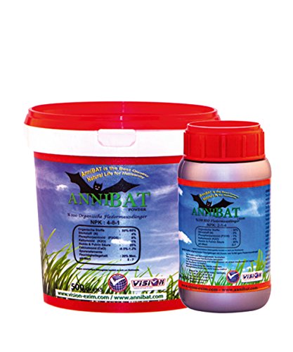 Guano Dünger Pulver Fledermausdünger Bio Bat Fertiliser Bat 1 Kg