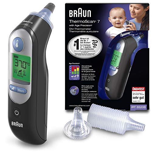 Braun ThermoScan 7 Ohrthermometer mit Age Precision, IRT6520B