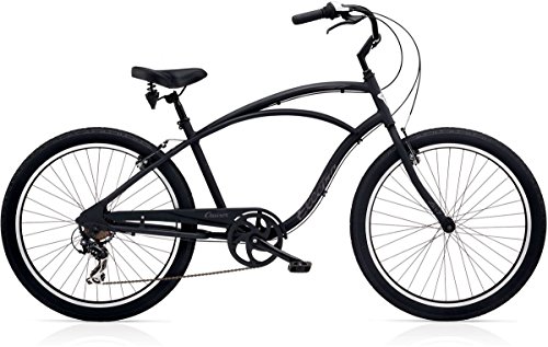 Electra Cruiser LUX 7D Fat Tire Men mattschwarz