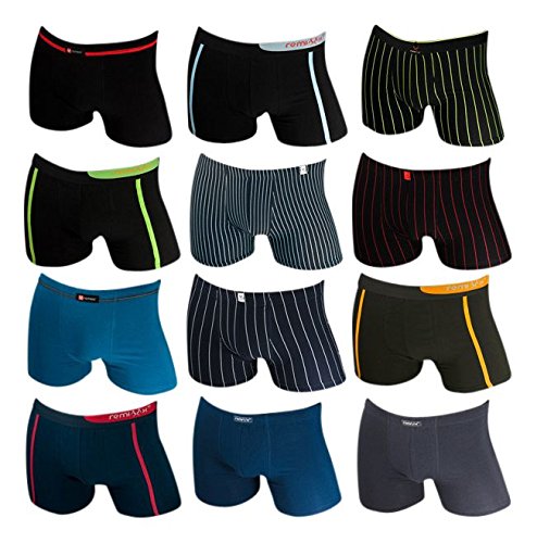 10er Pack Remixx Boxershorts Retroshorts Unterhosen Pants Gr. M 5 L 6 XL 7 2XL 8 (L / 6)