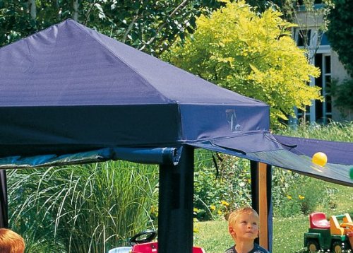 Sonnenschutz Dach BLAU für Sandkasten Benjamin