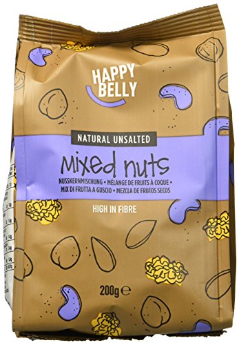 Amazon Marke - Happy Belly Gemischte Nüsse, 7x200 g