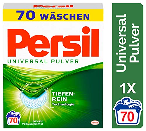 Persil Universal Pulver, Vollwaschmittel mit Tiefenrein-Technologie (1 x 70 Waschladungen)