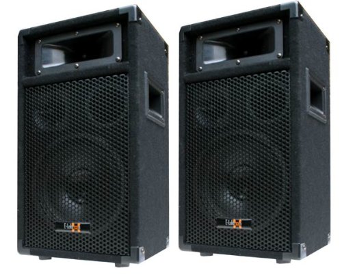 2x 400W DJ PARTY Lautsprecher Boxen Paar - 8' Bass - E-Lektron PW20