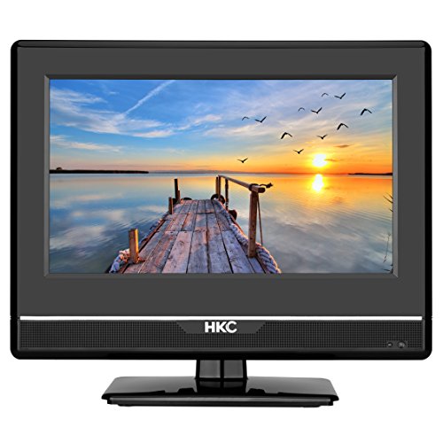 HKC 24C2NBD 24 '(60,50cm) LED Fernseher (Full-HD, Triple Tuner, DVD-Player, DVB-T / T2 / C / S / S2, H.265/ HEVC, CI +, Mediaplayer über USB [Energieklasse A +]