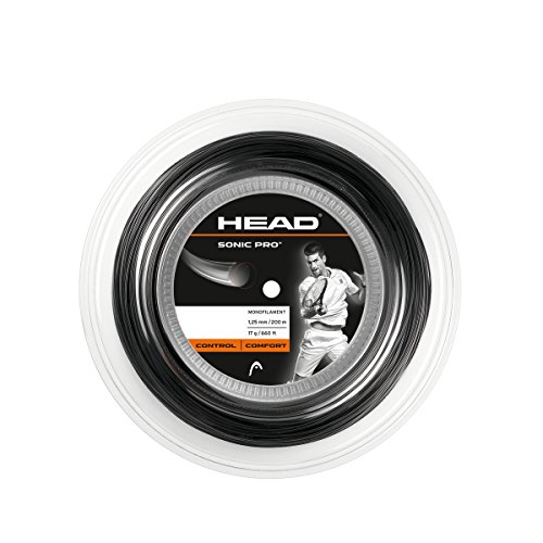 Head Sonic Pro 1,25 mm schwarz Polyester
