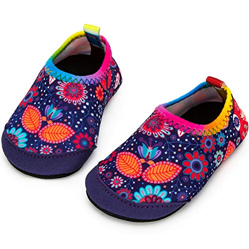 Yorgou Baby Strandschuhe Schwimmschuhe Badeschuhe Wasserschuhe Schnelltrocknende Aquaschuhe rutschfest Barfuss Schuh für Kinder Beach Pool