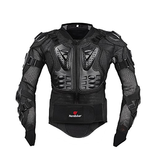 AKAUFENG Motorrad Protektorenjacke Protektorenhemd Motorrad S-5XL, MTB Protektoren Schutzkleidung Schutzjacke