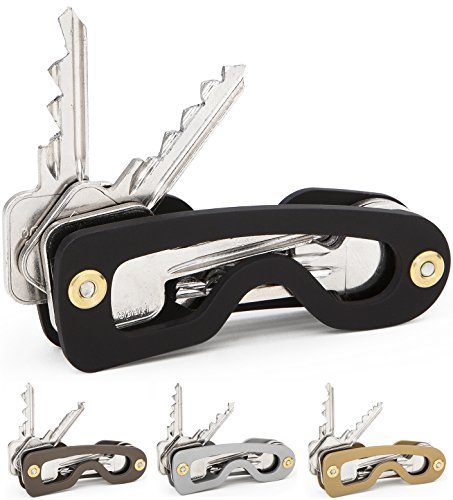 Smart Key Organizer Schlüssel Organizer mit Spezial Befestigungssystem, bis 18 Schlüssel