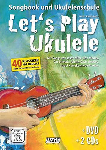 Let's Play Ukulele mit 2 CDs + DVD