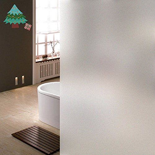 Lifetree 018 Fensterfolie Sichtschutzfolie Statisch Folie Selbstklebend 90*200cm /Milchglasfolie