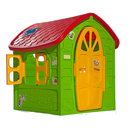 thorberg Spielhaus Kinderspielhaus Kinderhaus Maxi 120x113x111cm (Made in EU)