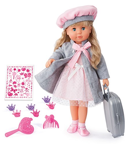 Bayer Design 94635AX Charlene Interactive - Funktionspuppe - 46 cm, Rosa, Grau