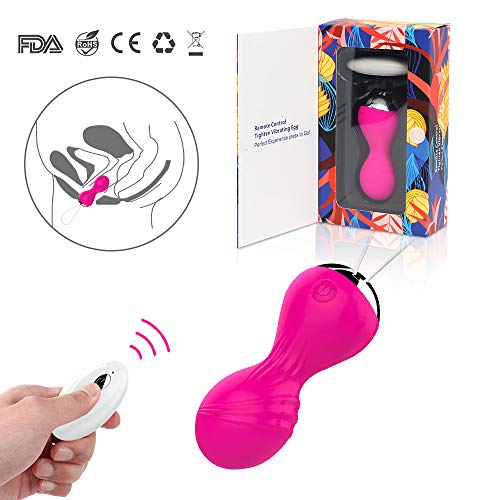 VICIVIYA Premium Liebeskugeln für Frauen, beckenbodentraining Kugeln Kegel Balls, Ben Wa Ball Beckenbodentrainer Vaginales Blasenmuskel Training Kontraktion, IP-X7 Wasserdicht, Rosa