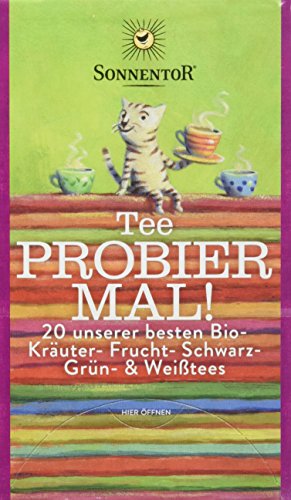 Sonnentor Tee-Probier Mal! Aufgussbeutel, 1er Pack (1 x 31,5 g) - Bio