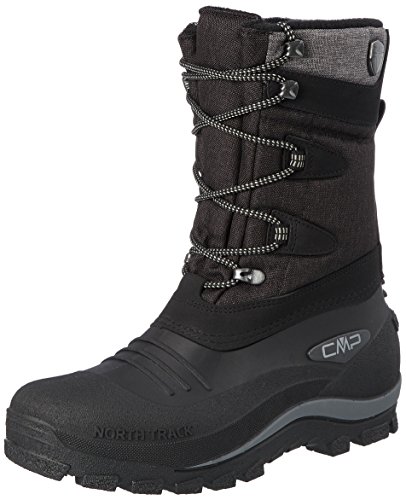 CMP Herren Nietos Schneestiefel, Schwarz (Nero Mel. U973), 43 EU