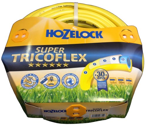 Super Tricolfex 116774 Wasserschlauch 1/2 Zoll gelb 30 m Rolle