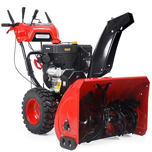 Hecht 9334 SQ Benzin-Schneefräse (9,5 kW/ 13 PS, 87cm Arbeitsbreite, 8 Gänge, Griffheizung)