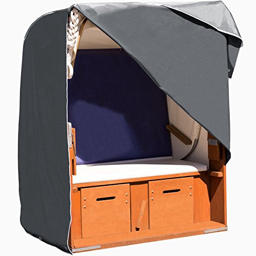 Purovi Garden Universal Strandkorb Abdeckung aus hochwertigem 420D Oxford Gewebe