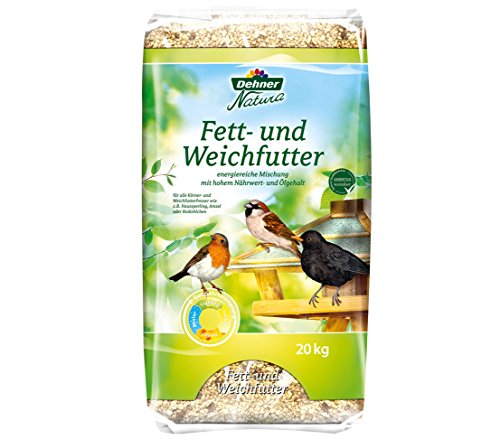 Dehner Natura Wildvogelfutter, Fett- und Weichfutter, 20 kg