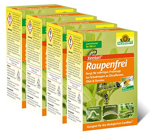 Neudorff Raupenfrei Xentari 25g gegen Buchsbaumzünsler an Buchsbäumen