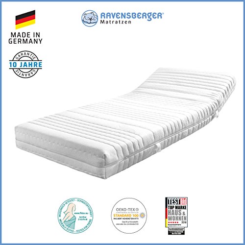 Ravensberger Matratzen Matratzenbezug original Baumwoll-Doppeltuch-Bezug (90 x 200 cm)