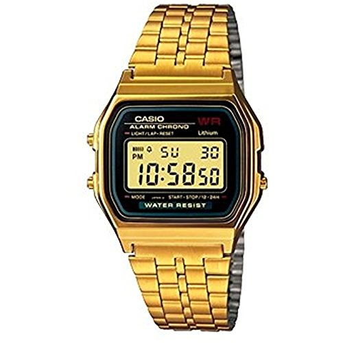 Casio Collection Unisex-Armbanduhr A159WGEA 1EF