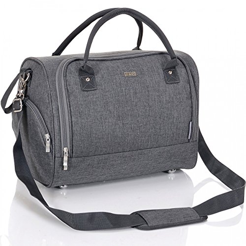 Baby Wickeltasche groß wasserabweisend Lcp Kids Sydney Grau